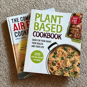 Cookbook Bundle – Air Fryer & Plant-Based Cooking (2 Books)